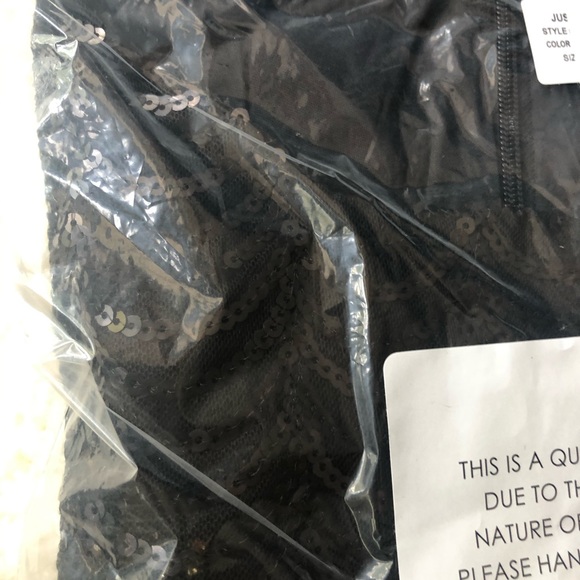 NWT Lulus Black Sequin Bodycon Dress - Picture 7 of 7